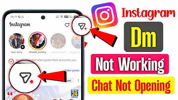 Instagram chat box Not Working | Instagram chat box Not opening | Instagram Chat box open problem