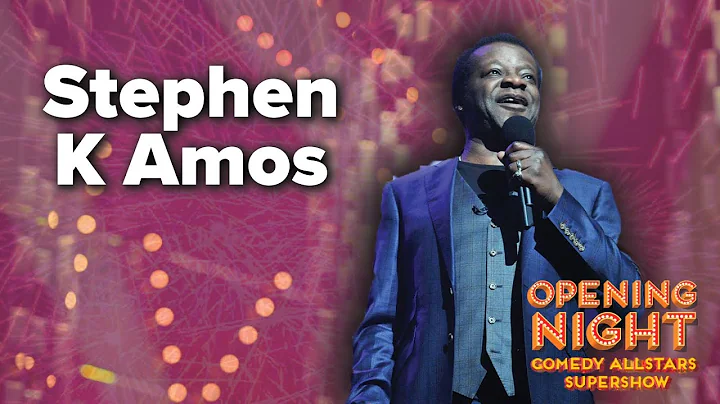 Stephen K Amos - 2015 Melbourne Comedy Festival Opening Night Comedy Allstars Supershow