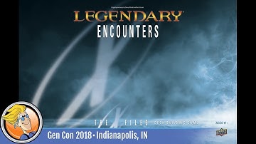 Legendary Encounters: The X-Files Deck Building Game — game overview at Gen Con 2018