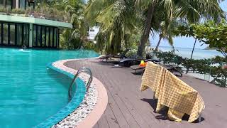 The Swimming Pool @ Bae Beach Grand Villa Hotel (โรงแรมไก่แบ้บีช แกรนด์ วิลล์) - 4K