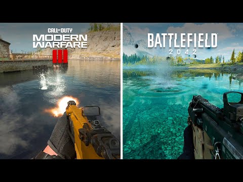 : vs Call of Duty Modern Warfare III - Physics and Details Comparison (4K)