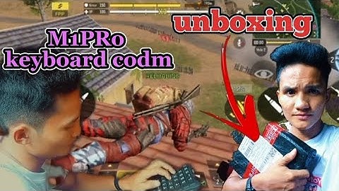 M1pro keyboard and mouse Converter Bluetooth (Unboxing)#unboxing#games