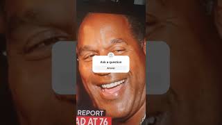 OJ SIMPSON PASSES AWAY from Prostate Cancer.