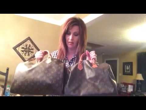 Louis Vuitton Azur Speedy 35 Satchel - A World Of Goods For You, LLC