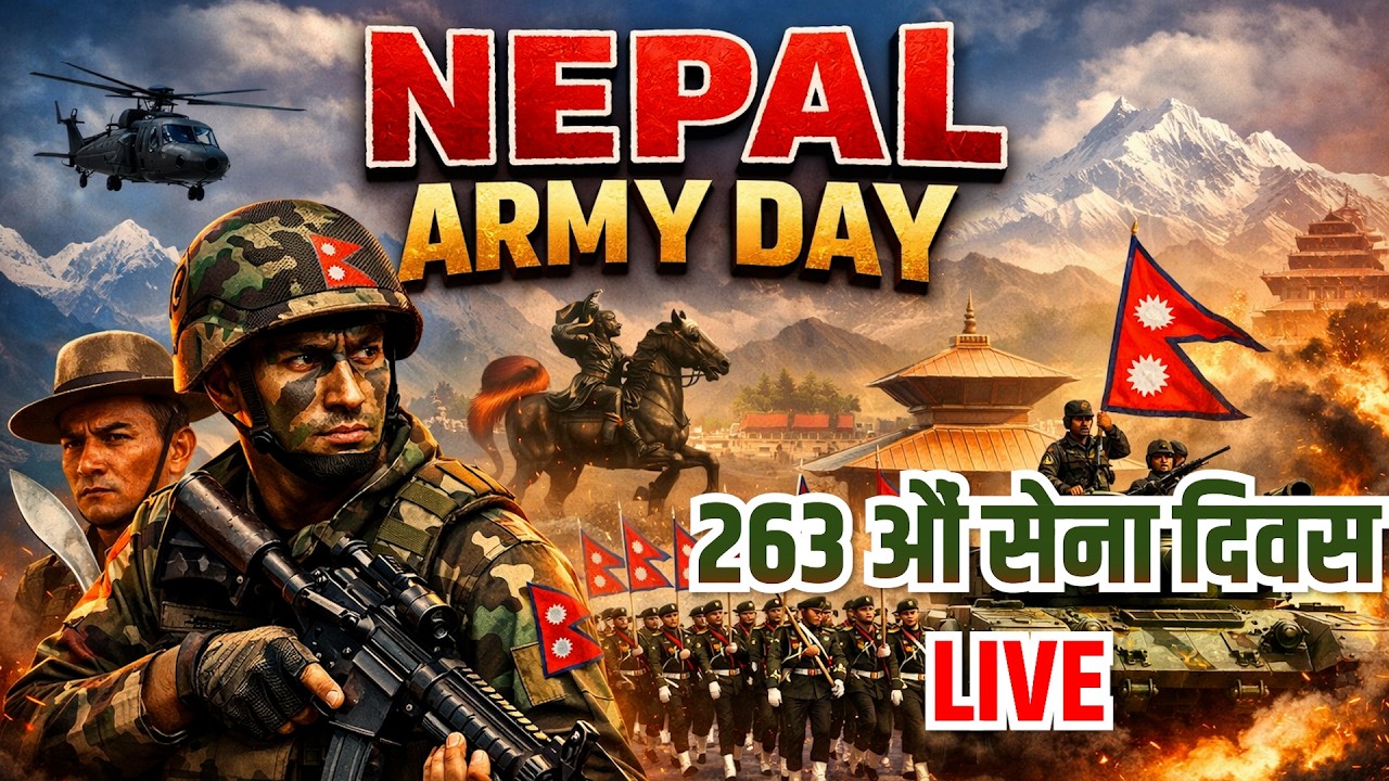 टुँडिखेलमा २६३ औँ सेना दिवस मनाइँदै ARMY DAY