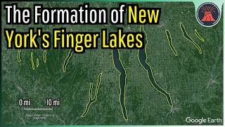 How New York's Finger Lakes Formed; The Long & Narrow Lakes