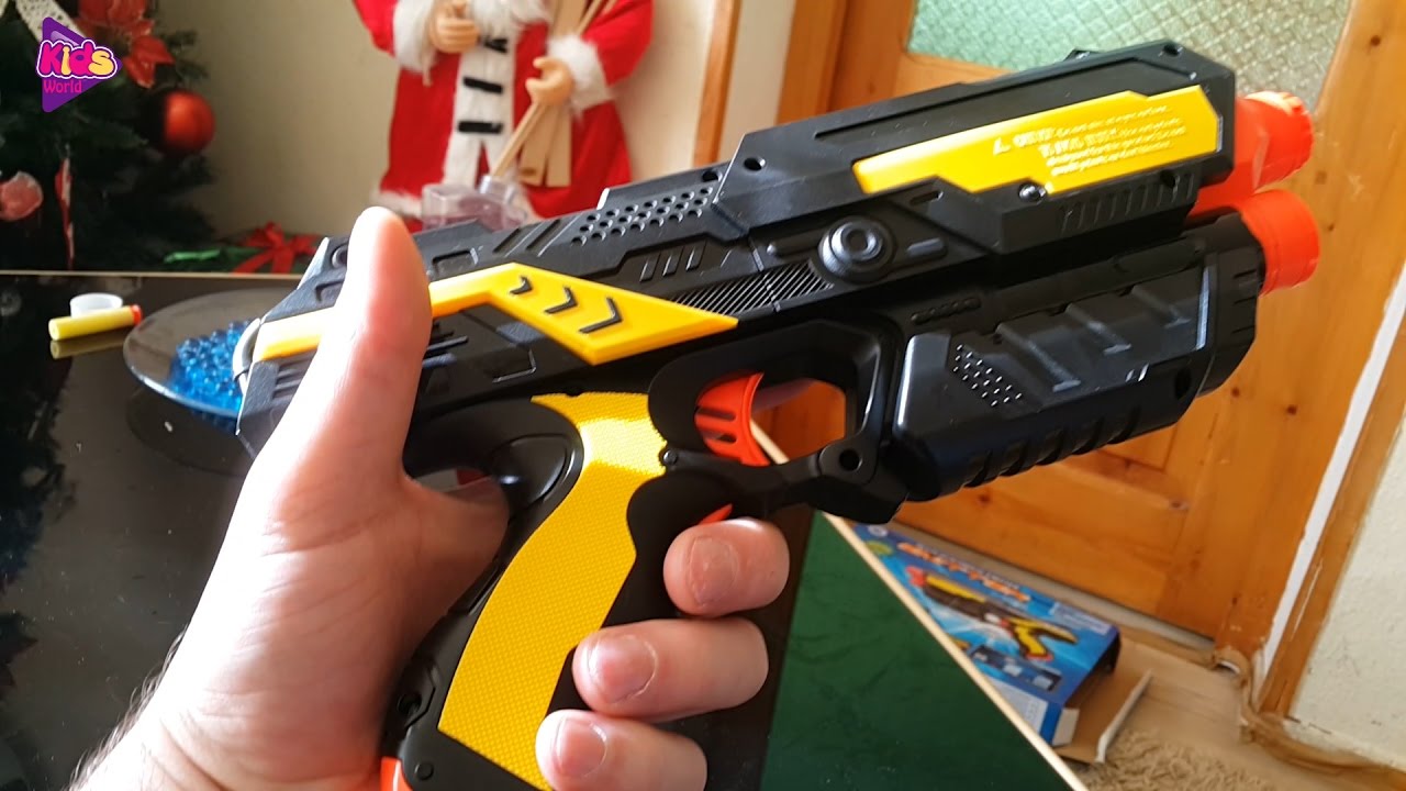 Unboxing Toy Guns for Kids, Gift For Children–Kids World - YouTube