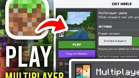 MINECRAFT PE: PLAY MULTIPLAYER WITHOUT SIGN IN 1.20 & 1.21+ How to play minecraft with friends 2024