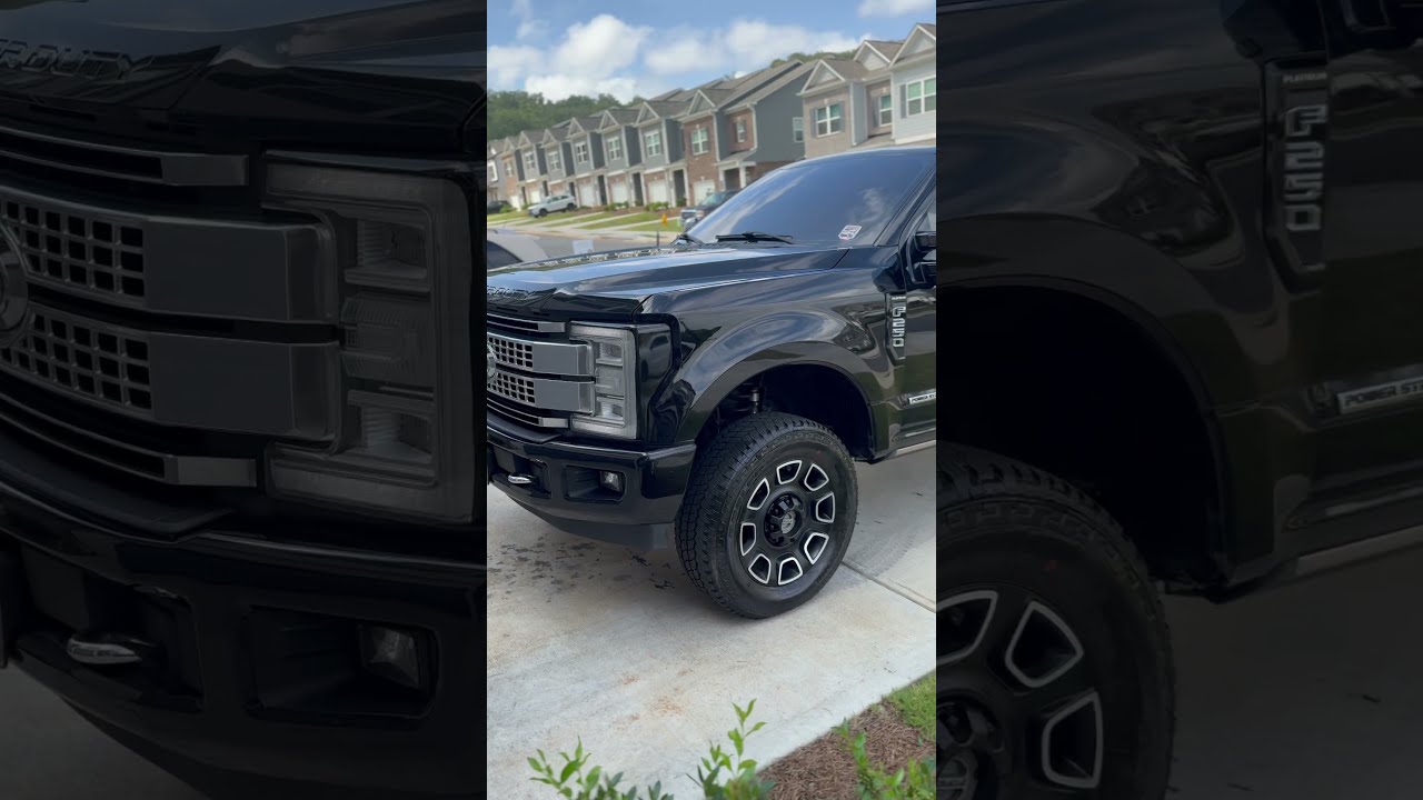 First 17 19 Alumiduty On 2025 Platinum Stocks F250 Ford