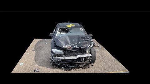 Before & After Crashed Vehicles - 3D Models with Recon-3D | R3D | 3D Scanning iPhone LIDAR