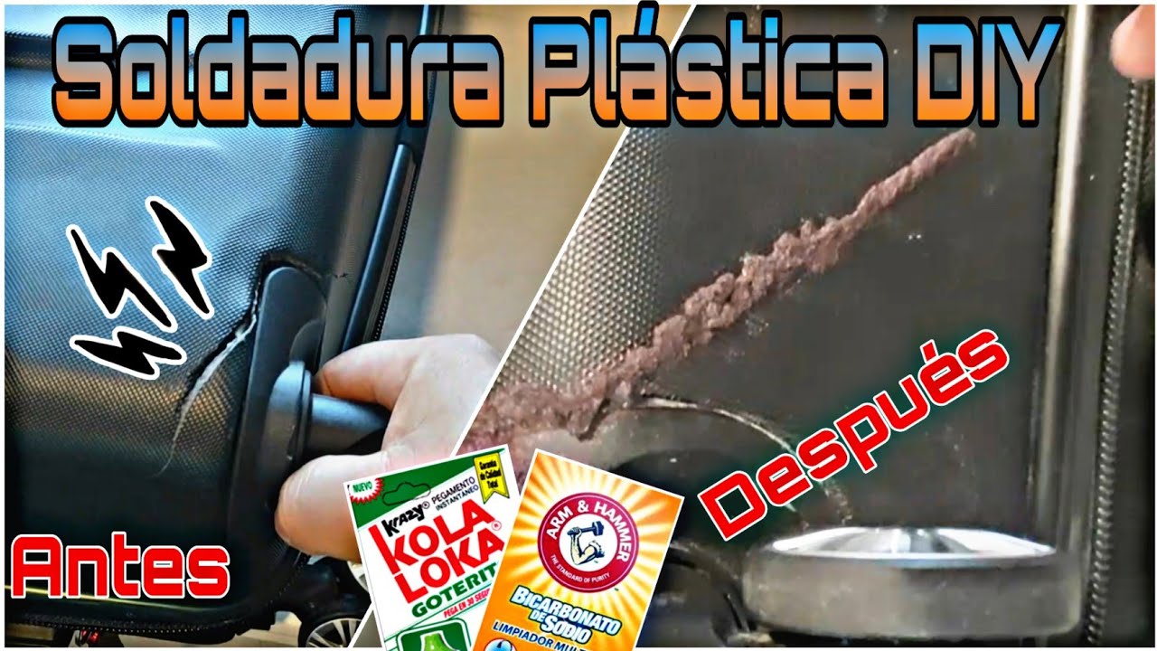 Cómo Reparar Una Maleta SIN GASTAR y FACIL SOLDADURA PLÁSTICA YouTube Cómo Reparar Una Maleta SIN GASTAR y FACIL SOLDADURA PLÁSTICA YouTube