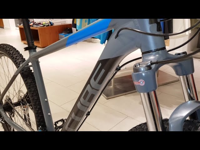 Cube Aim Race grey n blue MTB Hardtail Modell 2018 