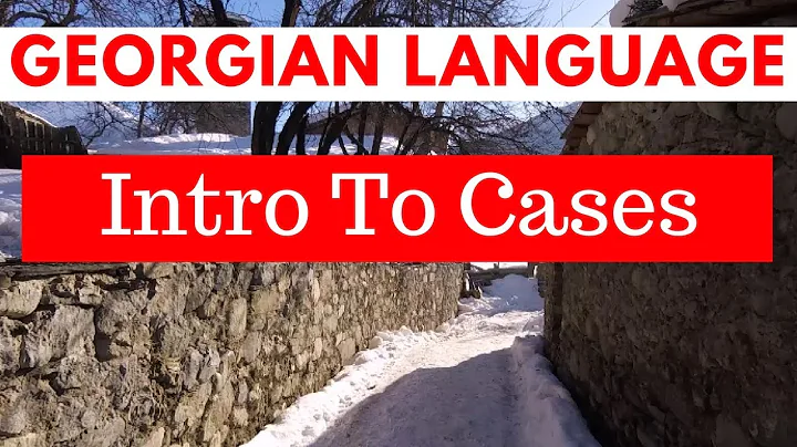 Learn Georgian Language - Intro To Cases