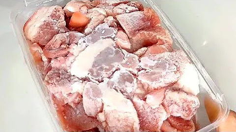Defrost frozen meat in 5 minutes!