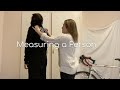 Measuring a Person at the Bike Shop - Real Person ASMR