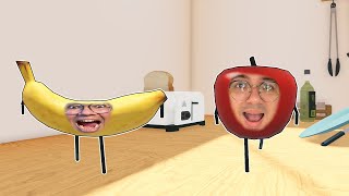 VIRAMOS FRUTAS DETETIVES SUPER REALISTAS NA COZINHA GIGANTE! screenshot 4