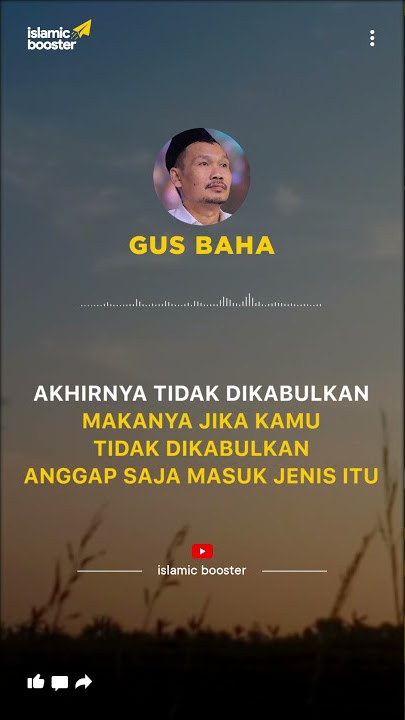 JIKA KAMU DITAKDIRKAN MISKIN | Gus Baha Story WA Instagram Tiktok #Shorts