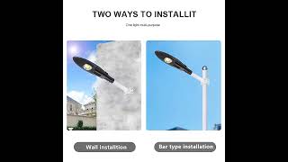 Đèn Đường LED Năng Lượng Mặt Trời COB ☀️ Tiết Kiệm Điện, Sáng Rực!