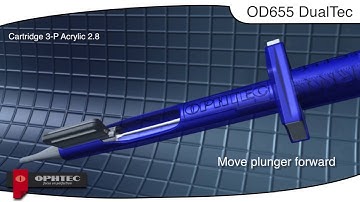 Loading procedure of Trimax IOL by using DualTec IOL Injector OD655