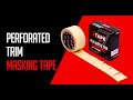JTAPE Perforated Trim Masking Tape - #TAPESMART
