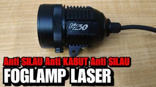 Pasang Lampu Tembak Laser d2 mini BULLAES / AES di Nmax || Terangnya Mantap Gak bikin Silau !!!