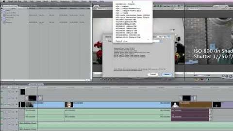 How to set up Canon 5D MK II footage on Final Cut Pro