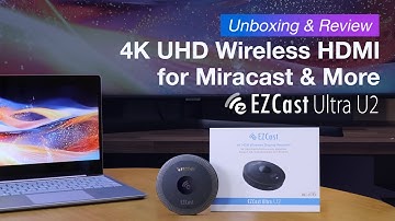 Unboxing EZCast Ultra U2｜4K UHD Wireless Display with Wi-Fi 6 for Miracast & More