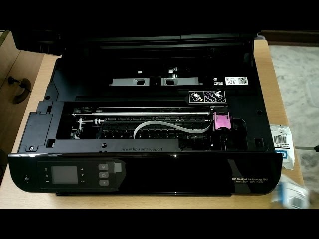 HP 3545 First Start and USB Setup - YouTube
