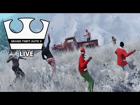 Jirka a GEJMR Hraje - GTA V - Je tu sníh! [PC] [LIVE]