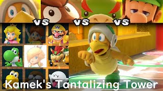 Super Mario Party Hammer Bro vs Goomba vs Bowser Jr vs Luigi 19