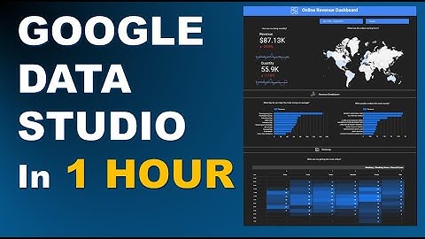 Google Data Studio Complete Tutorial for Beginners 🔥