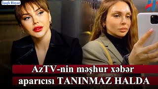 Aztv-Nin Məşhur Xəbər Aparıcısı Samirə Mustafayeva Taninmaz Halda