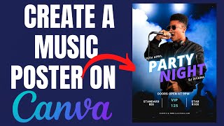 How to Create a Music Poster on CANVA screenshot 4