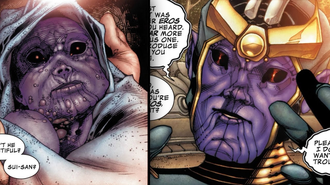 Thanos Childhood And Teenage Years Marvel Comics Explained