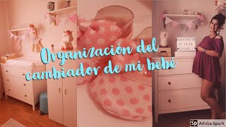 Organización del cambiador de mi bebé