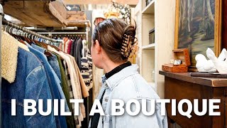 NEW Antique Booth Reset Pt. 1 The Boutique