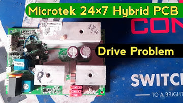 Microtek 24×7 Hybrid PCB Drive Problem || Dushyant Electronics