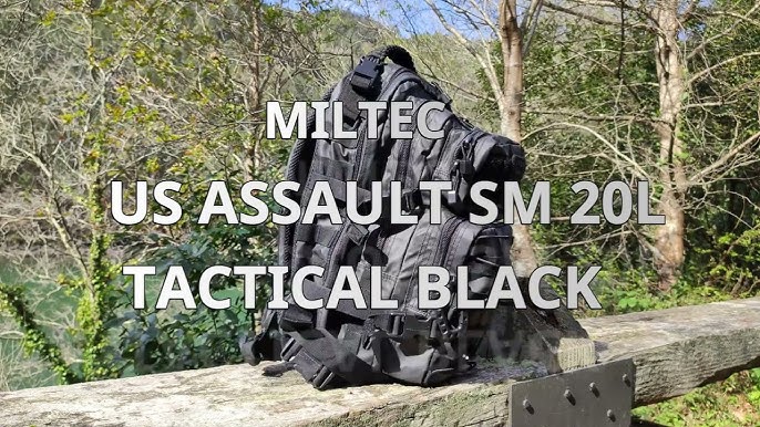 MOCHILA MILTEC US ASSAULT 20L. BLACK