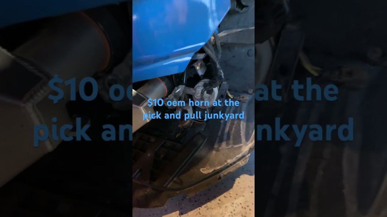 Ford Focus RS oem horn replacement