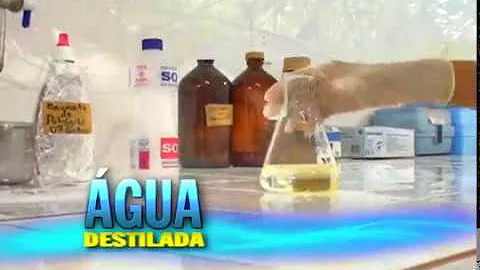 Onde é usada a água destilada?