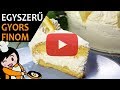 Mascarponés citromtorta - Recept Videók