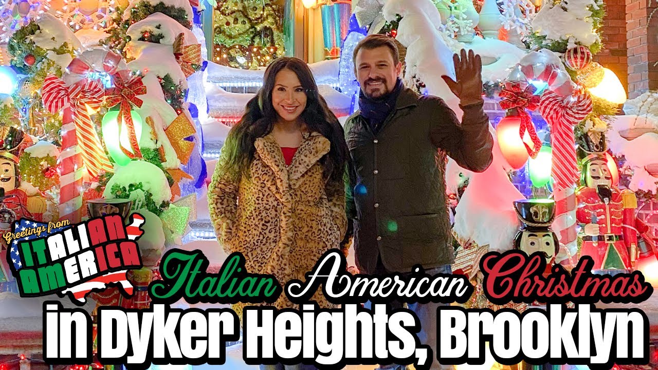 Итало-американское Рождество в Дайкер-Хайтс, Бруклин