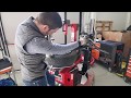 Machine  pneus launch twc521 utilisation avec 3me bras