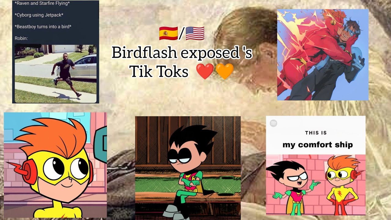 🇪🇸/🇺🇲 Birdflash exposed 's Tik Toks  ❤️🧡 