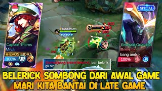 Lawan Belerick Sombong Banget Dari Awal Game | Lategame Kita Bantai Pakai Miya - Mobile Legends