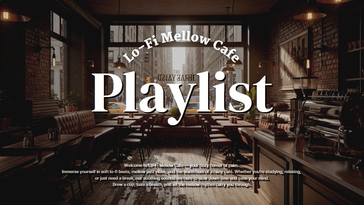 [ Playlist] Lo-Fi Mellow Cafe - Smooth Jazz LoFi Music for Deep Focus ...