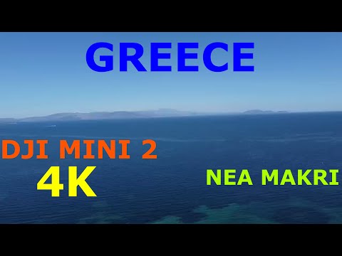 SUMMER IN GREECE | NEA MAKRI | DJI MINI 2 4K CINEMATIC Drone Footage