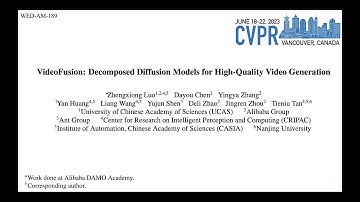 VideoFusion: Decomposed Diffusion Models for High-Quality Video Generation