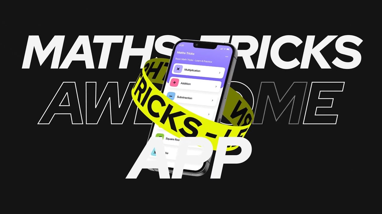 Maths Tricks -Learn & Practice Full App ready to publish with admob ads | Flutter