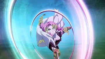 Mitsuri vs Zohakuten Epic Fight | Demon Slayer Season 3 Ep 10